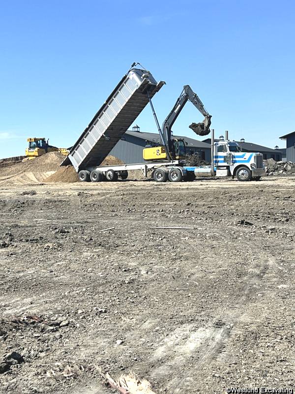 Delivery of sand to residences and businesses in the Fargo-Moorhead and Detroit Lakes area.