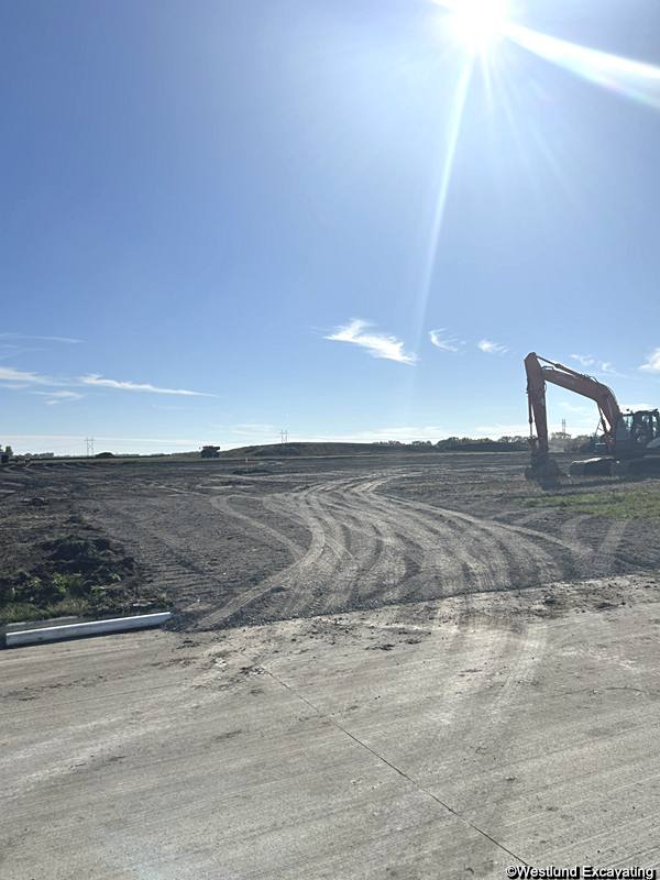 Ground work and prep for development.