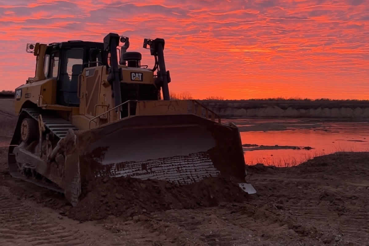 Westlund Excavating can has great equipment to move sand and gravel.